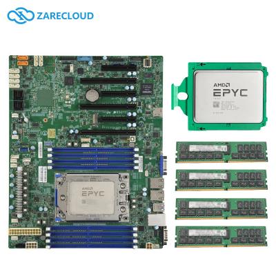 H11ssL-I + AMD EPYC 7K62 + 4*16GB DDR4 3200
