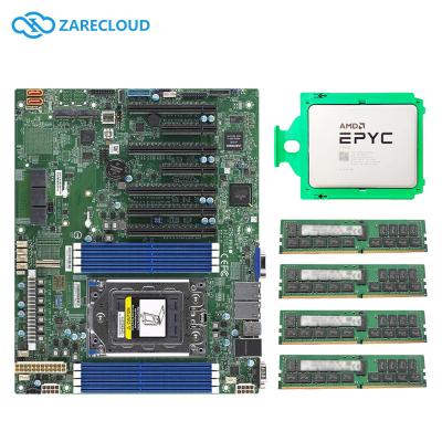 H12SSL-I + AMD EPYC 7702 + 4*16GB DDR4 3200